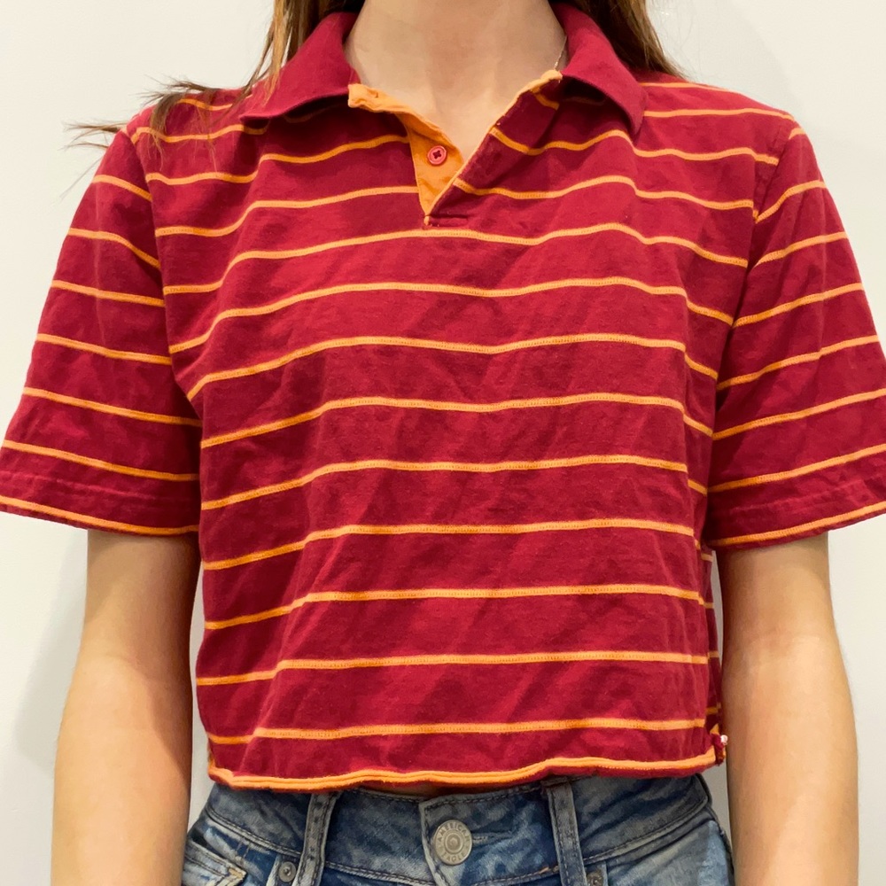 t.y.m. Quarter Button Down Tee